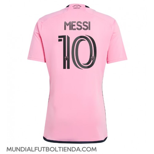 Camiseta Inter Miami Lionel Messi #10 Primera Equipación Replica 2024-25 mangas cortas